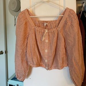 MADEWELL STRIPED BLOUSE